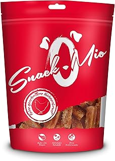 SnackOMio - Premium Kausnack für Hunde - Feine geschnittene Hühnerbrust, 70g, 1er Pack (1 x 0,07kg) product image