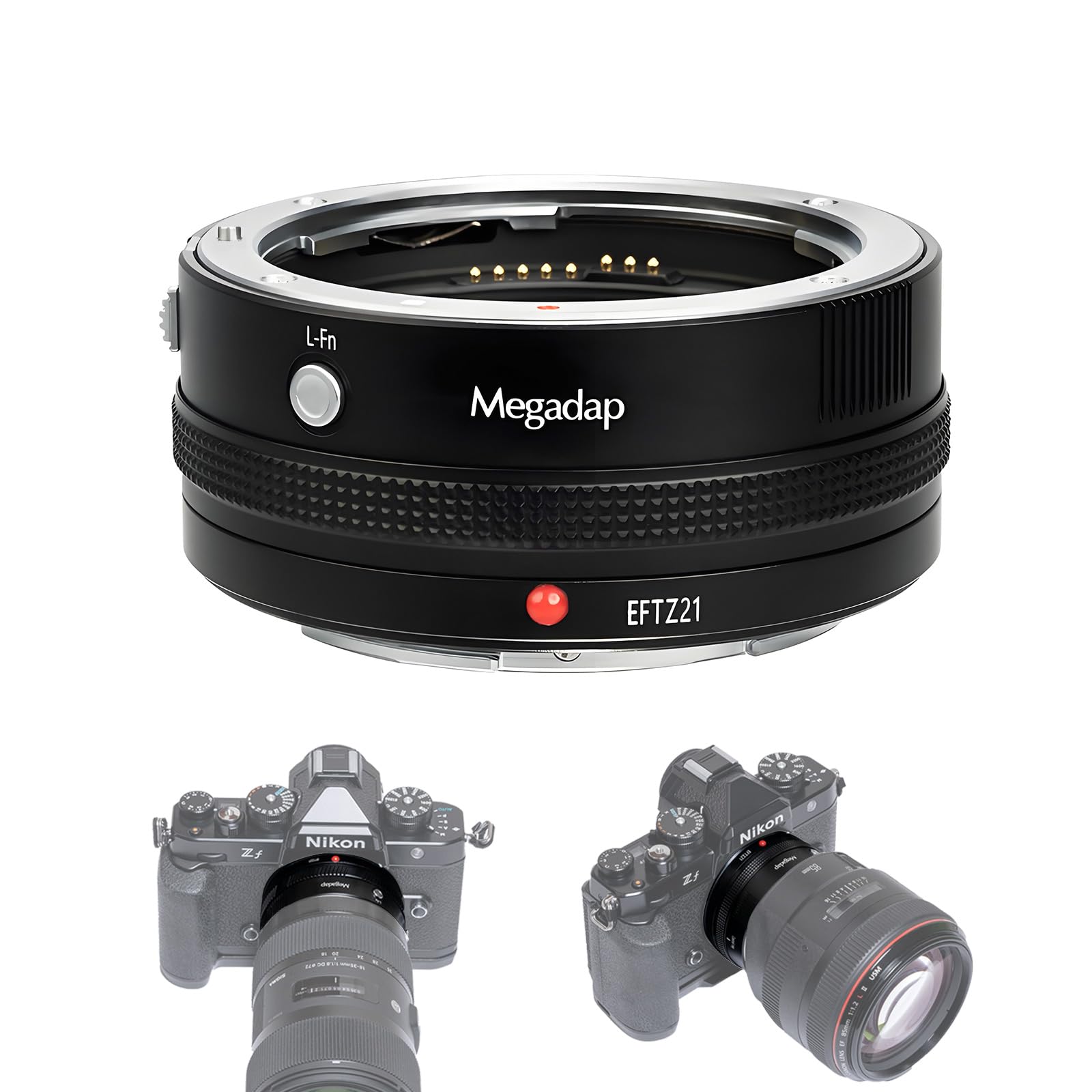 Amazon.com : Megadap EFTZ21 Lens Mount Adapter Autofocus Ring