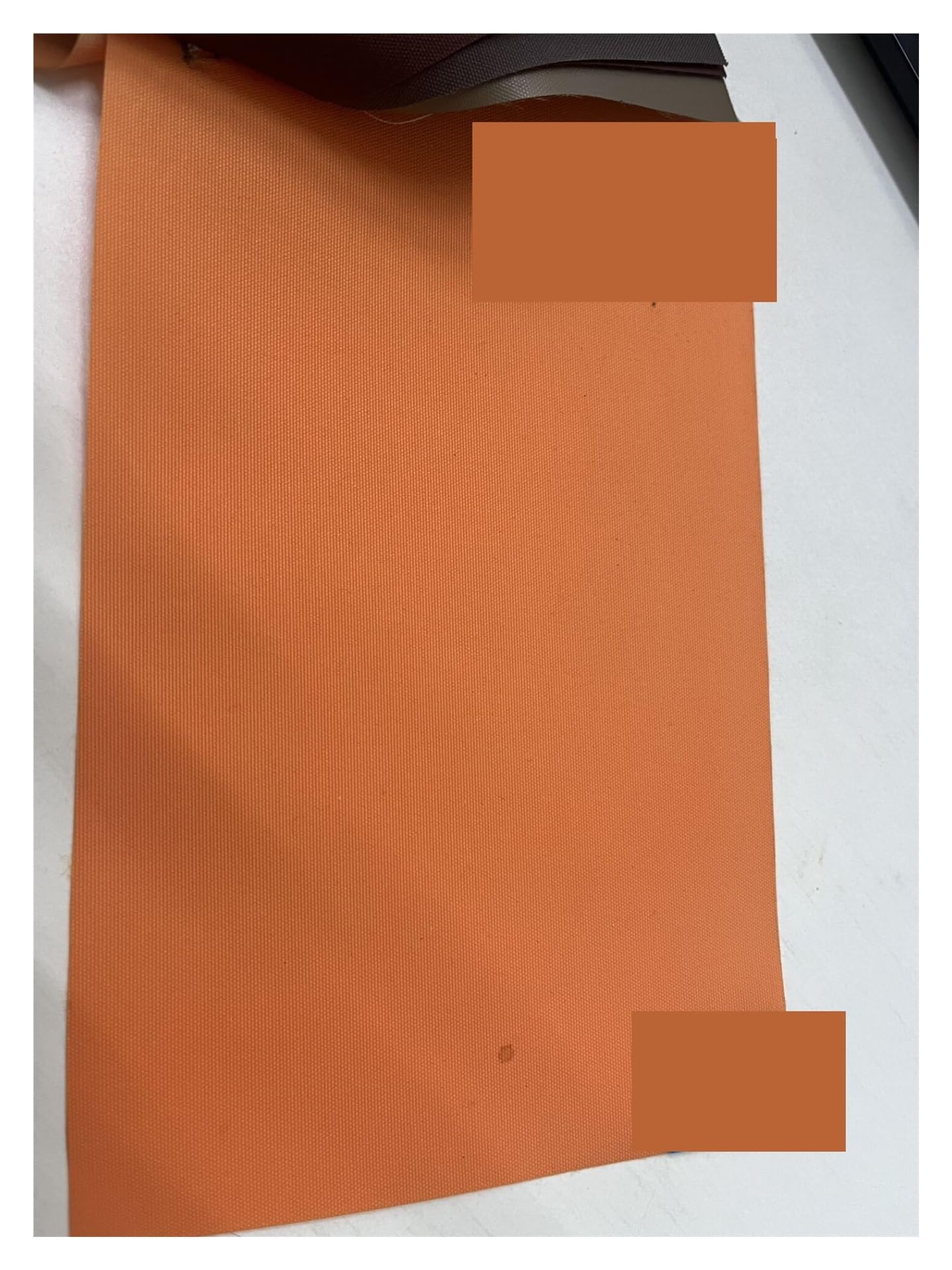 Occultant fenetre store roulant sans fil orange 160x180 pour isolation thermique et visuelle