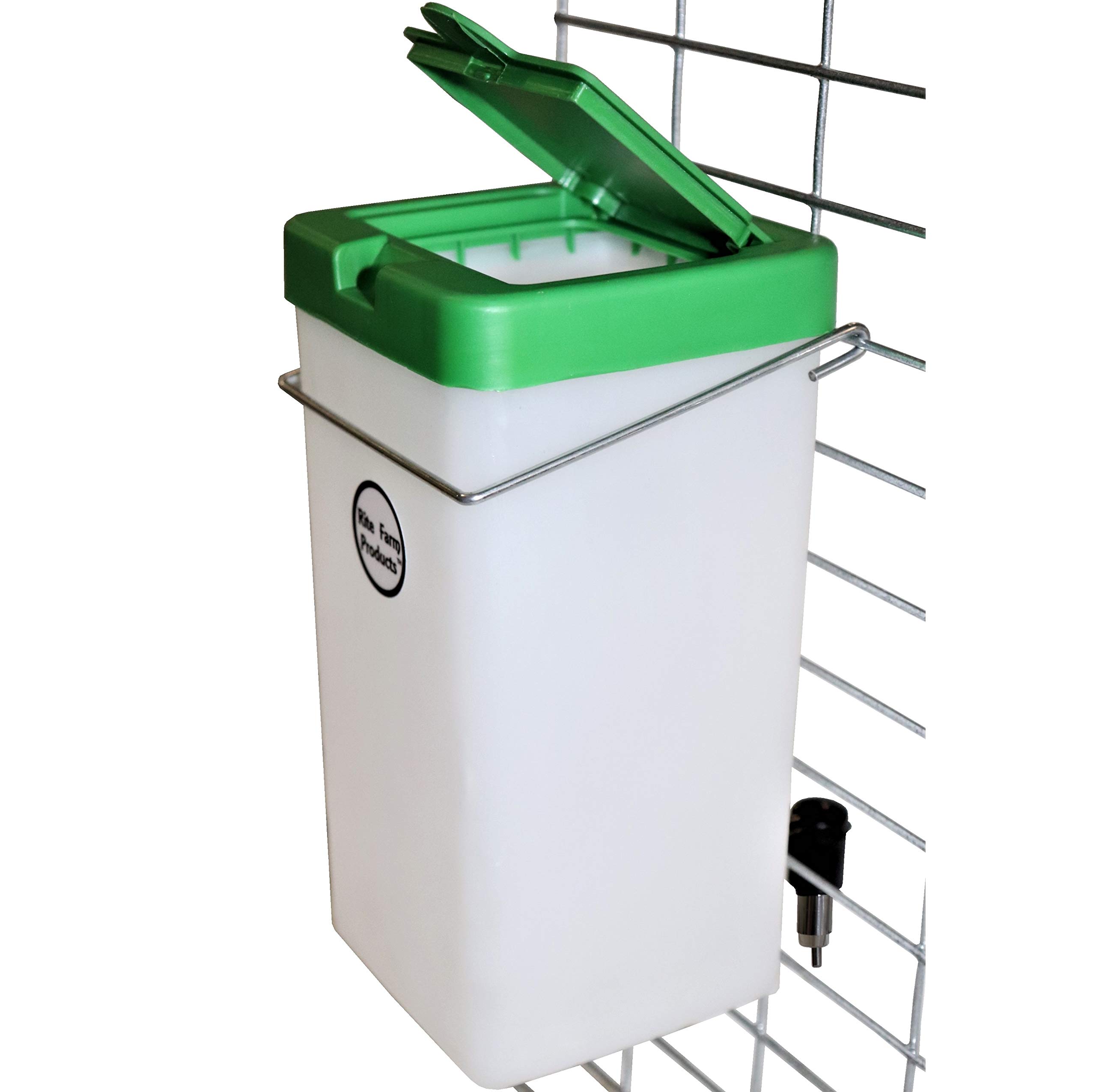 Rite Farm Products 1 Liter Rabbit Chick Chicken Poultry Quail Bottle Nipple Drinker CAGE Waterer Bunny