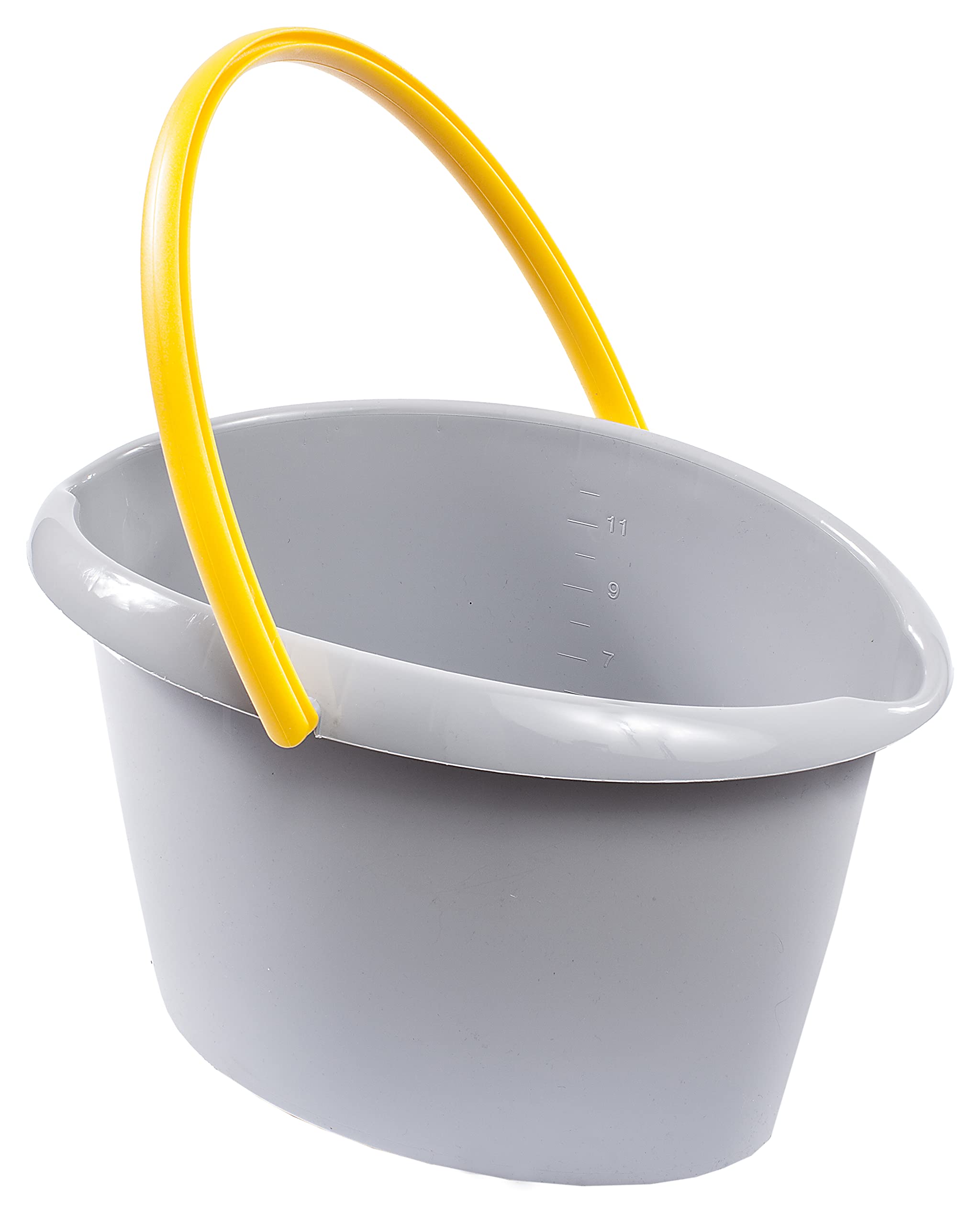 Extra Strong Cleaning Bucket 12 L, Grey, 10380, 40 x 31 x 26