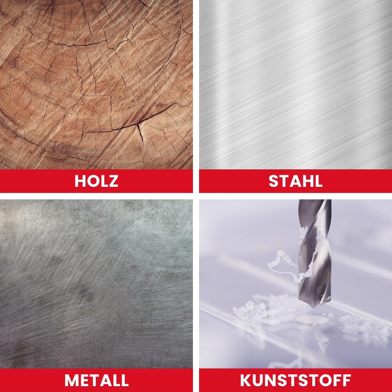 WALTER Tischbohrmaschine 900 W mit Laserführung und LCD-Anzeige, 6 Drehzahlstufen, 40 mm Bohrtiefe in Holz, 13 mm in Stahl, massiver Gusseisentisch, für Heimwerker und Werkstatt