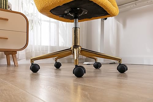 Miniatura 8 de Yoluckea Silla moderna de oficina en casa silla de oficina giratoria ajustable para sala de estar bonita silla de escritorio para adolescentes silla