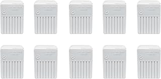 for Siemens/Signia 2.0 Mini Receiver Wax Guards Filters Hearing Aid Accessories Cerumen Stop Cleaning Tool Replacements #10966257 10-Pack/80 Filters (Sony C10 & E10 Compatible)