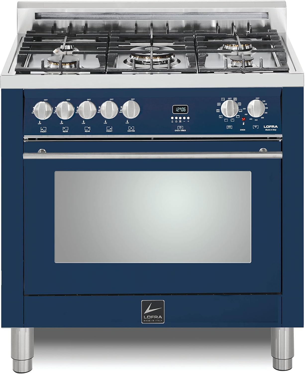 Lofra Maestro Series 36 Inch Freestanding Dual Fuel Range