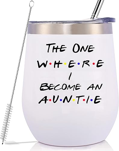 GEANHIL Baby Reveal - Regalos para tía hermana, mejores amigos, anuncio de embarazo, regalo de anuncio de embarazo, programa de televisión de