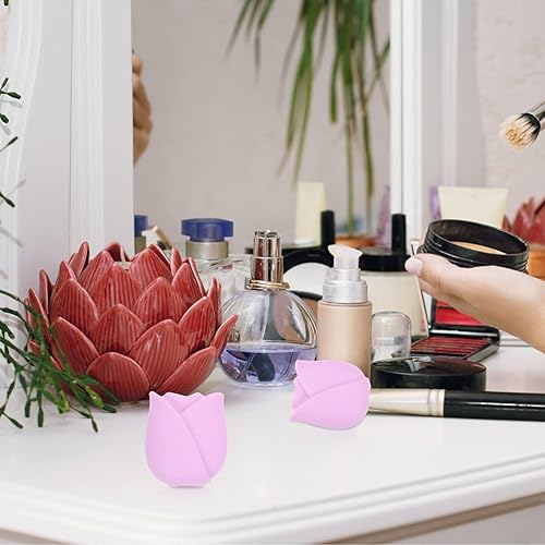 Miniatura 4 de Beaupretty Estuche de cepillo de maquillaje de tamaño de viaje, limpiador de brochas de maquillaje, cubierta de cepillo de maquillaje, cepillo de