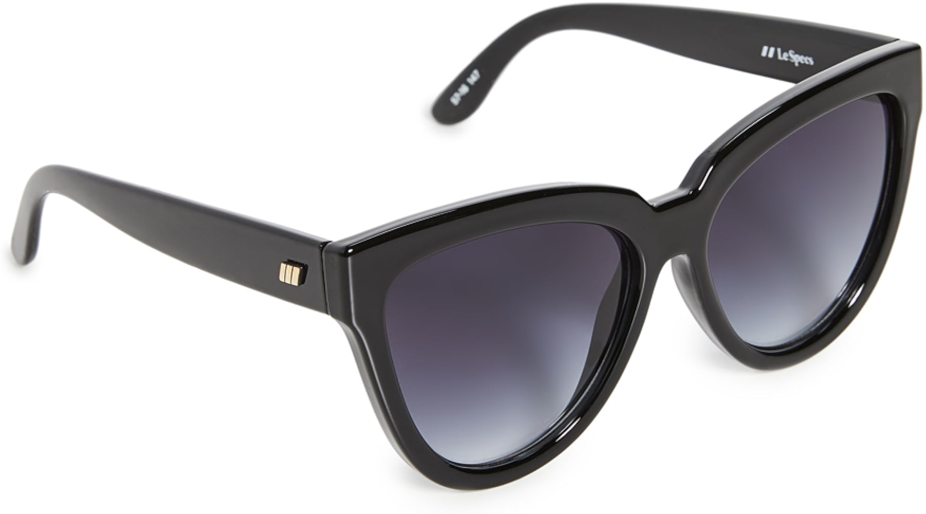 Amazon.co.jp: Le Specs Liar Lair ブラック キャットアイ サングラス 