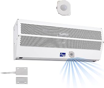 Awoco 24" Early Turn On Super Power Indoor Air Curtain, CE Certified 120V Unheated with Magnetic Switch and Motion Sensor Detection