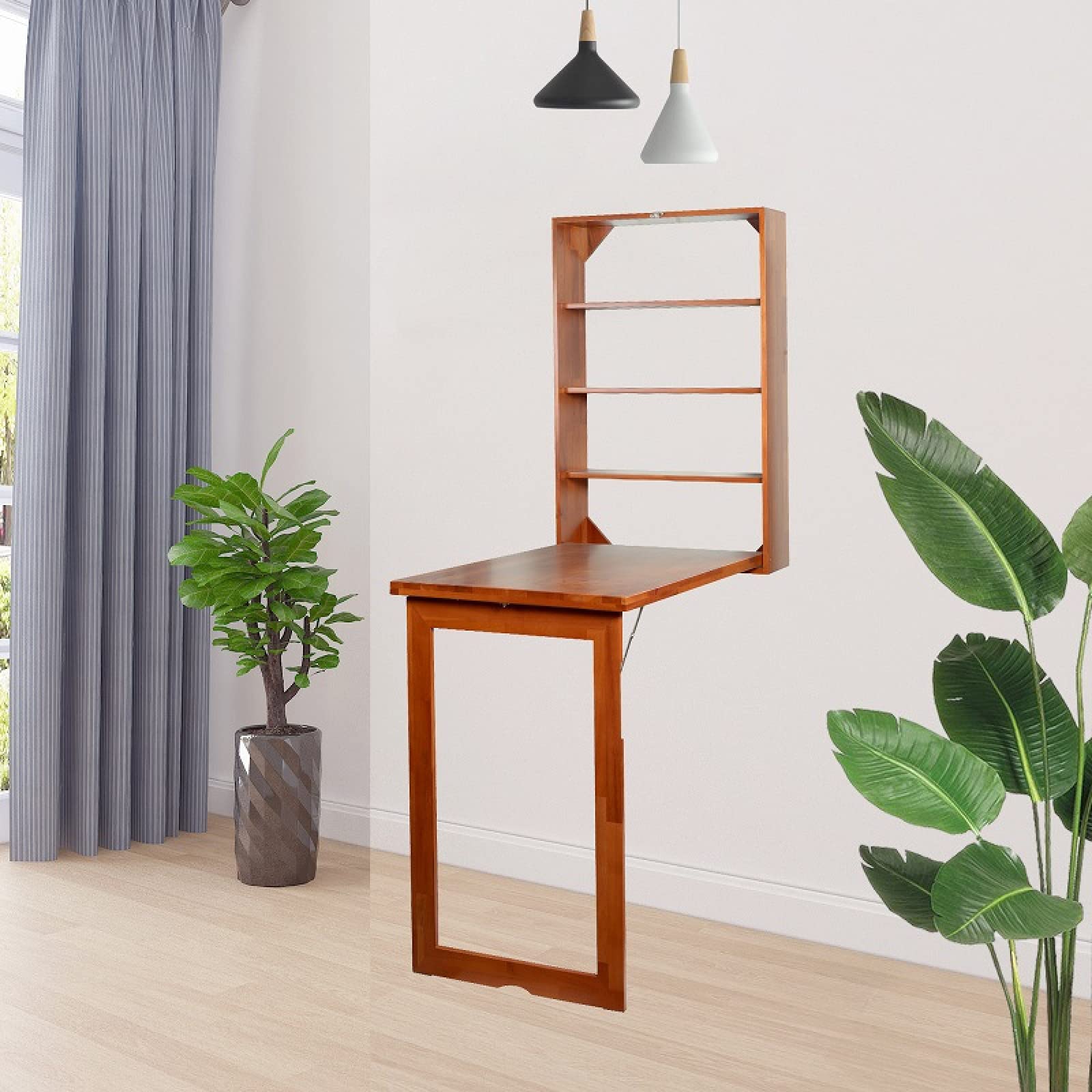 Bureau d'ordinateur multifonctionnel pliable pour optimiser l'espace