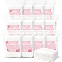 ICOTLE Extra Large Cotton Pads, 360 Count, 100% Cotton Disposable Dry Wipes 4.7" x 5.9", Ultra Soft & Absorbent for Diaper Change and Daily Care