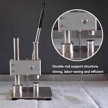 DIY Tablet Press Machine, Manual Milk Tablet Press Machine, with Extended Handle, Double Pole Support, Unbreakable When Compacted, for Home Kitchen(Mold Not Included)