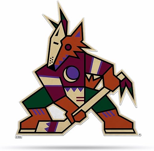 Miniatura 147 de NHL Rico Industries - Banderín de corte en forma de banderín, decoración del hogar y sala de estar, fieltro suave EZ para colgar