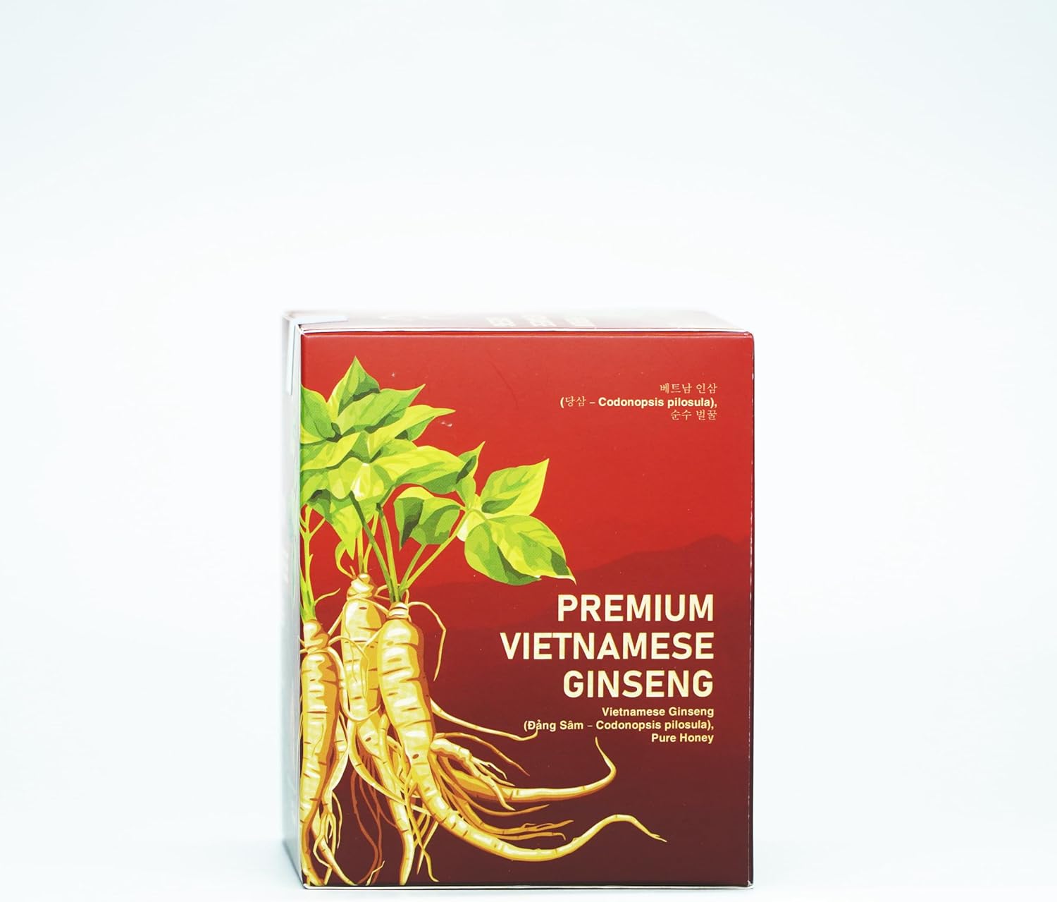 Premium Vietnamese Ginseng Slices with Honey – Energy & Performance Support, Immune Health & Focus – No Capsules, No Bitter Powder, only Soft Chew Ginseng with Honey, 100% Natural, 180g Jar