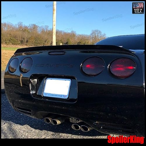 Miniatura 5 de SpoilerKing Alerón de maletero (284P) compatible con Chevy Corvette C5 1997-2004 negro
