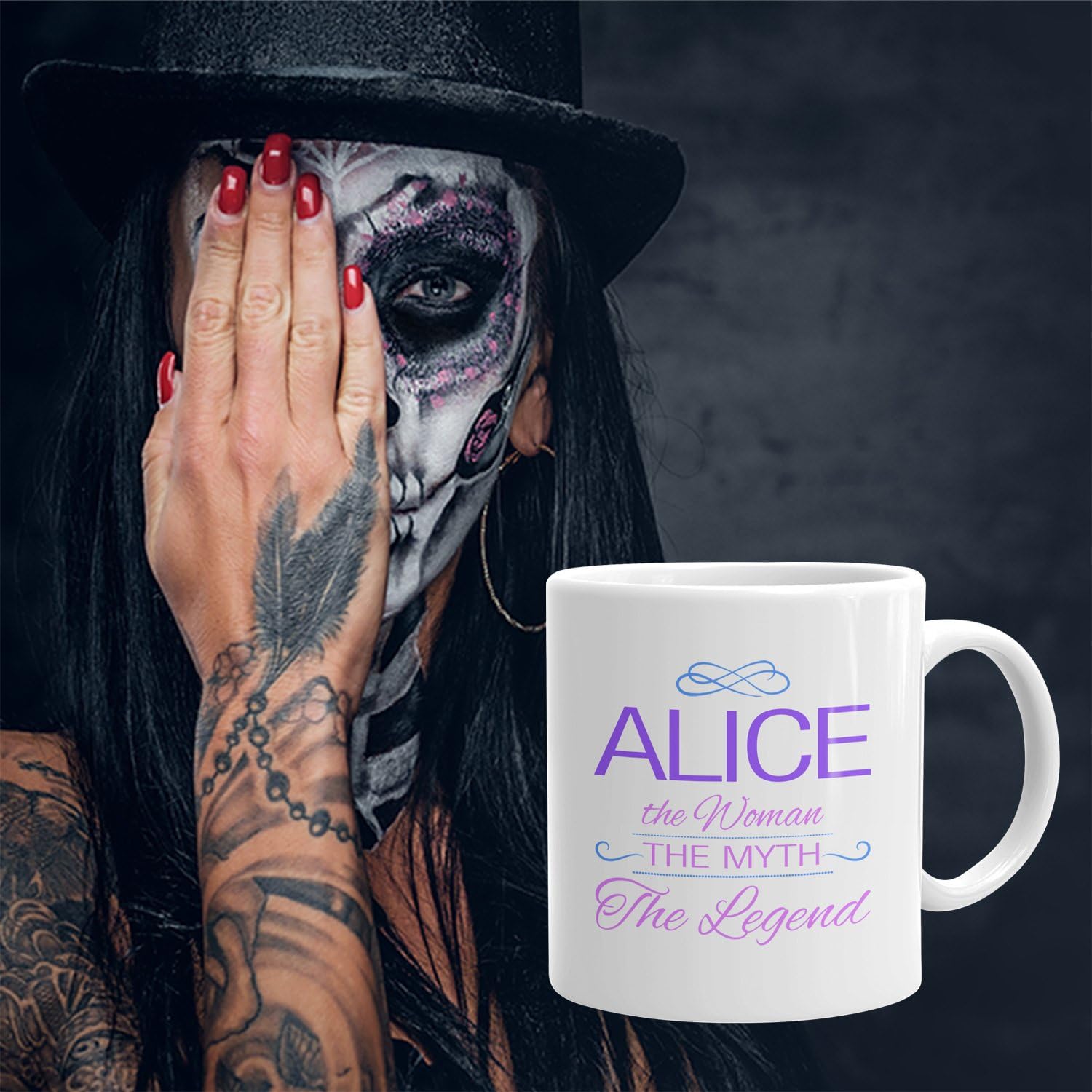 🛒 Crazy Deals Alice Coffee Mug, Personalized Gift, The Woman the Myth The Legend - 11 oz White Mug - Purple Promo 40% OFF Alice Coffee Mug, Personalized Gift, The Woman the Myth The Legend - 11 oz White Mug - Purple