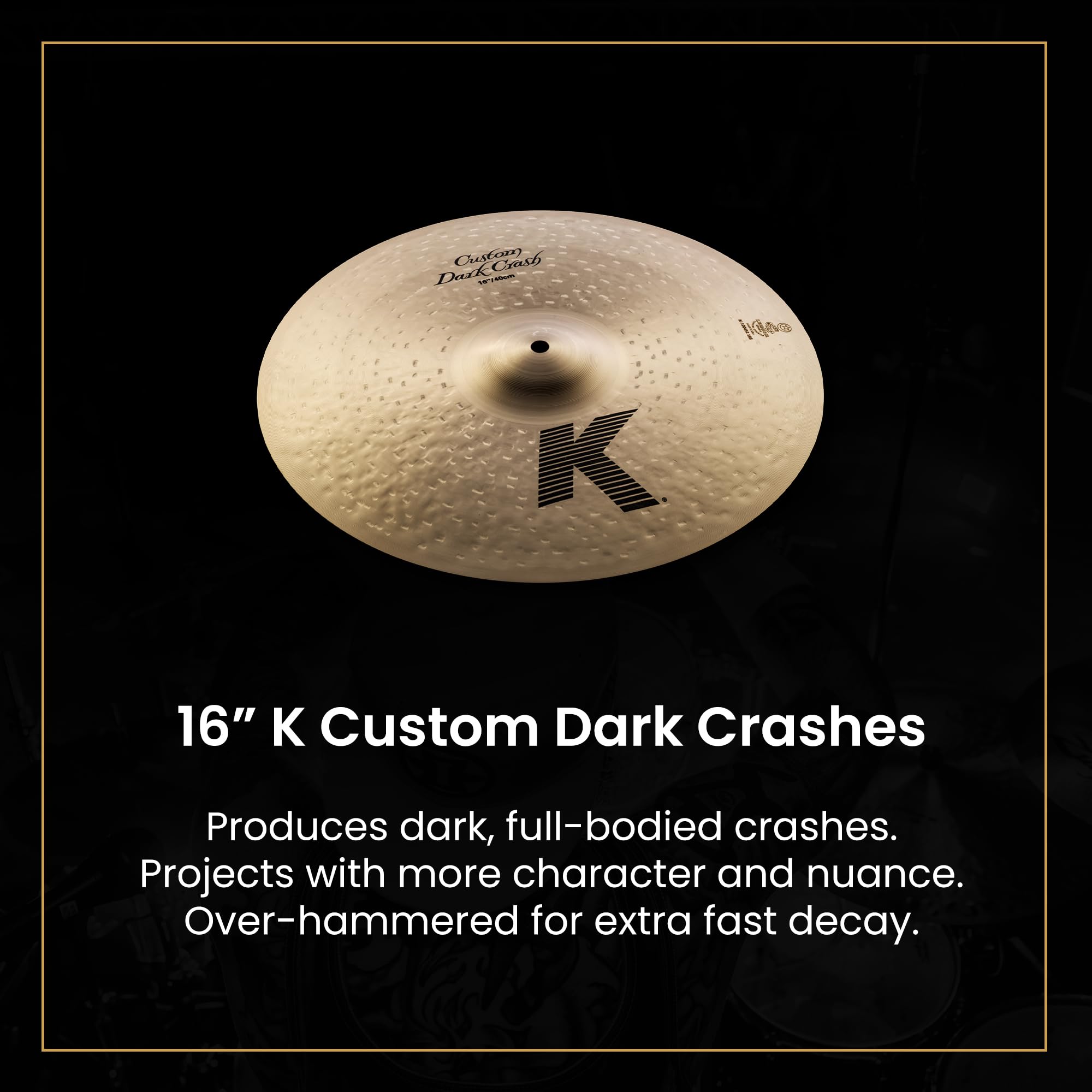 Zildjian Avedis K Custom Dark Zestaw talerzy, 4-częściowy