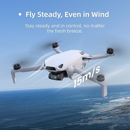 Miniatura 3 de Skyrover Mini dron S1 con cámara de video 4K60fps, estabilización de cardán de 3 ejes, transmisión de video de 39,000 pies, tiempo de vuelo de 40