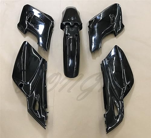 Miniatura 5 de HONGK - Kit de 7 cubiertas de carenado de plástico negro compatibles con Baja Dirt Runner 125 B076XXKZ6J