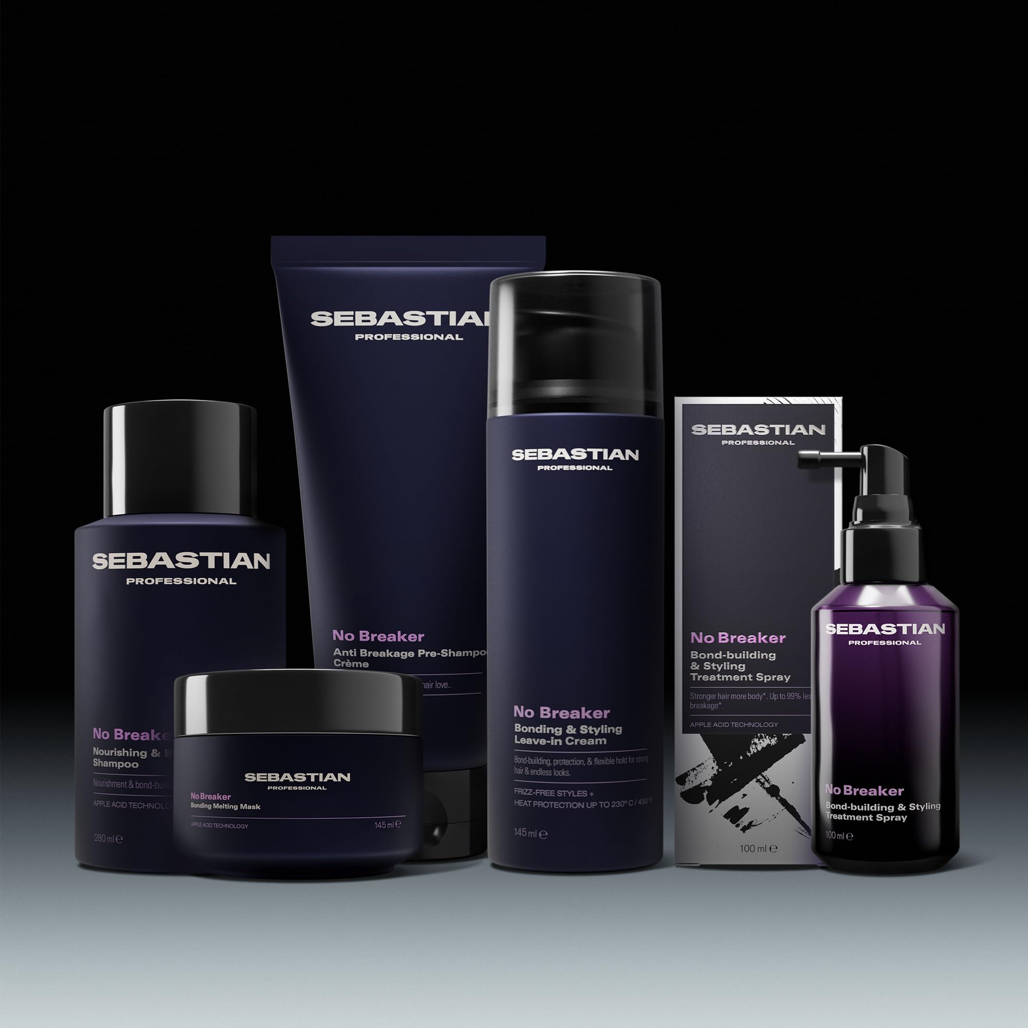 Sebastian Professional NO BREAKER Anti Breakage Pre-Shampoo Crème – Professionelle Haarpflege gegen Haarbruch, stärkt & schützt das Haar, sorgt für glattes, weiches Finish, sulfatfrei - 1 L