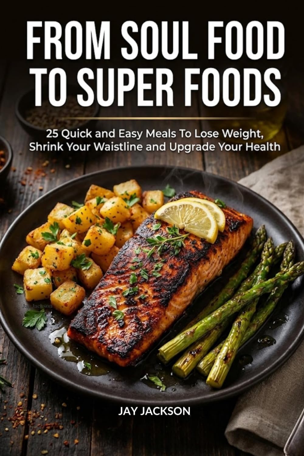 From Soul Food To Super Foods: 25 Quick And Easy Meals To Lose Weight, Shrink Your Waistline And Upgrade Your Health      Paperback – March 23, 2026