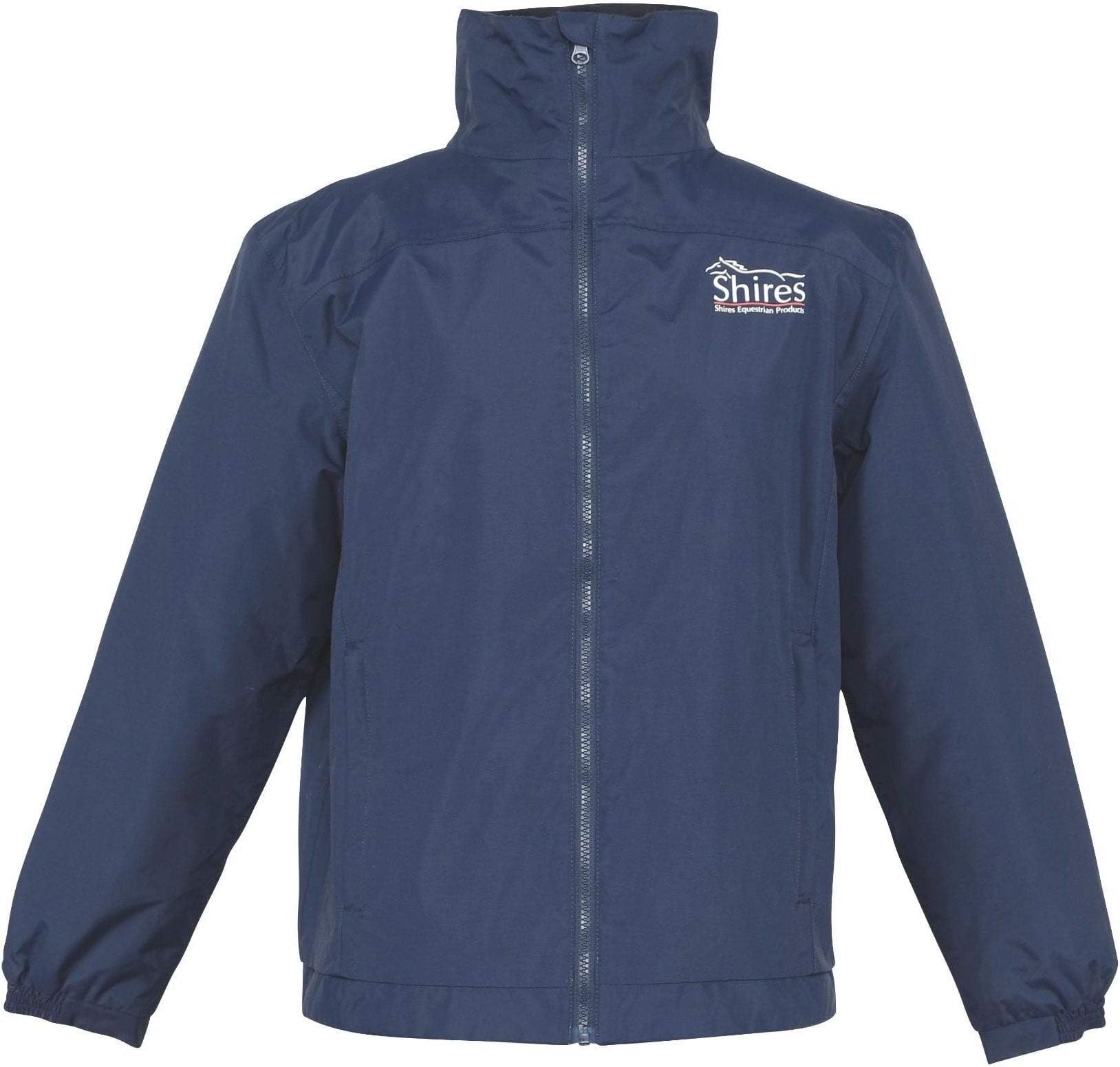 Branded Team Adults Waterproof Unisex Jacket/Coat Navy 6 Sizes Large, Navy