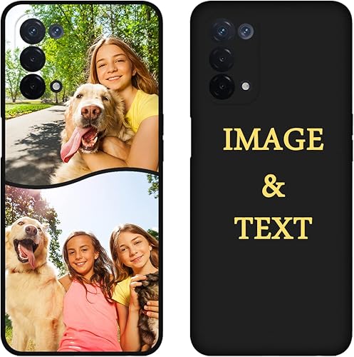 Funda de teléfono personalizada para Oppo A54 5G de 6.5 pulgadas, funda protectora completa con múltiples imágenes, anticaída, nombre personalizado,