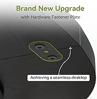 Vista 4 de LITTLE TREE Mesa de comedor redonda para 4-6 personas, mesa de comedor de 47 pulgadas con base de pedestal de madera, mesas de comedor negras, mesas