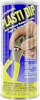 14.5 oz High-Visibility Yellow Peel-Away Rubber Coating Spray – Removable Flexible Film for Automotive, DIY & Safety Use
