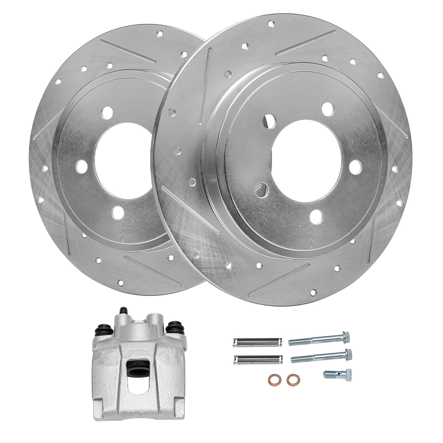 Detroit Axle - Rear Brake Kit for 2002-2010 Ford Explorer