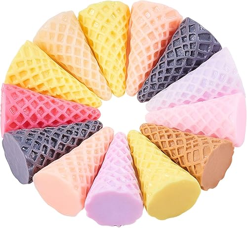 Miniatura 9 de LiQunSweet 50 dijes de calabaza de resina opaca con parte trasera plana para Halloween, accesorios para hacer joyas para el cabello, decoraciones