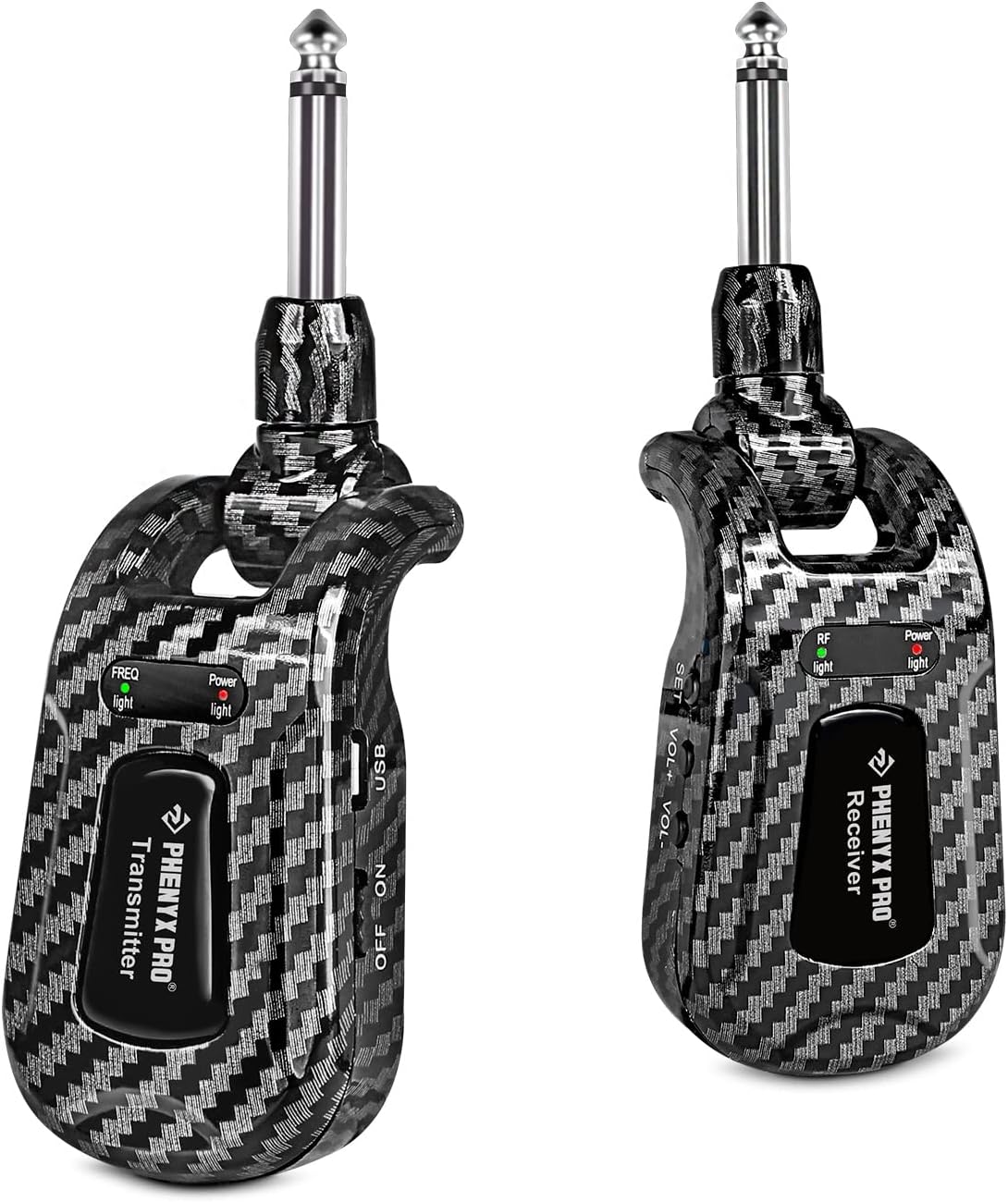 Wireless Guitar System, Phenyx Pro Guitar Wireless Set w/Rechargeable