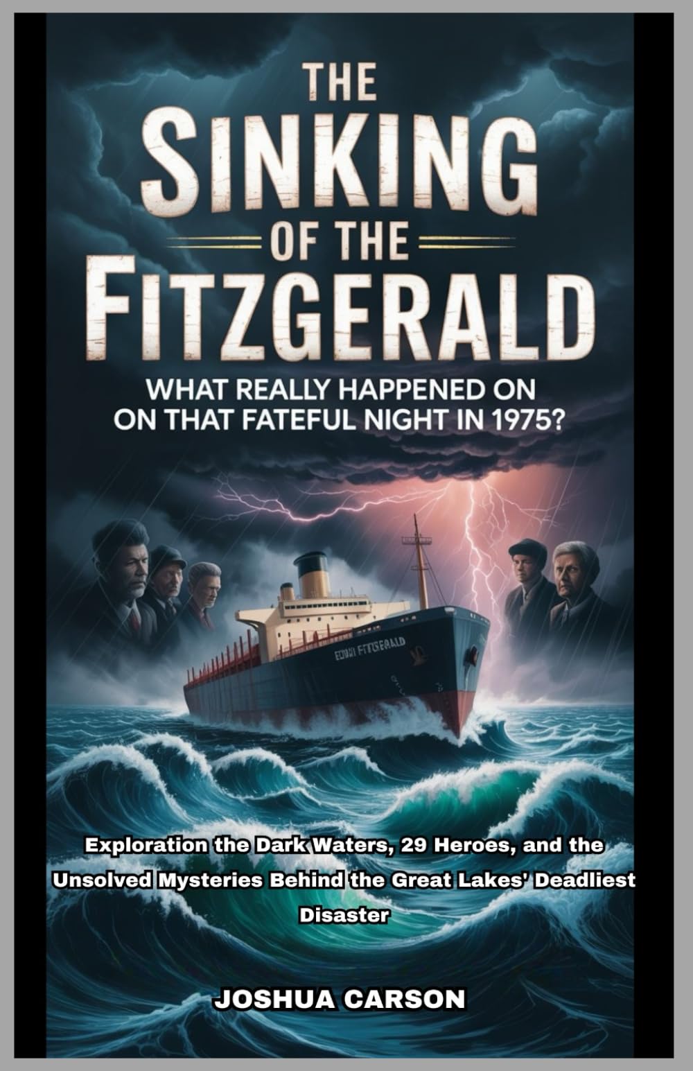 The Sinking of the Fitzgerald : What Really Happened on That Fateful Night in 1975?: Exploration the Dark Waters, 29 Heroes, and the Unsolved Mysteries Behind the Great Lakes' Deadliest Disaster