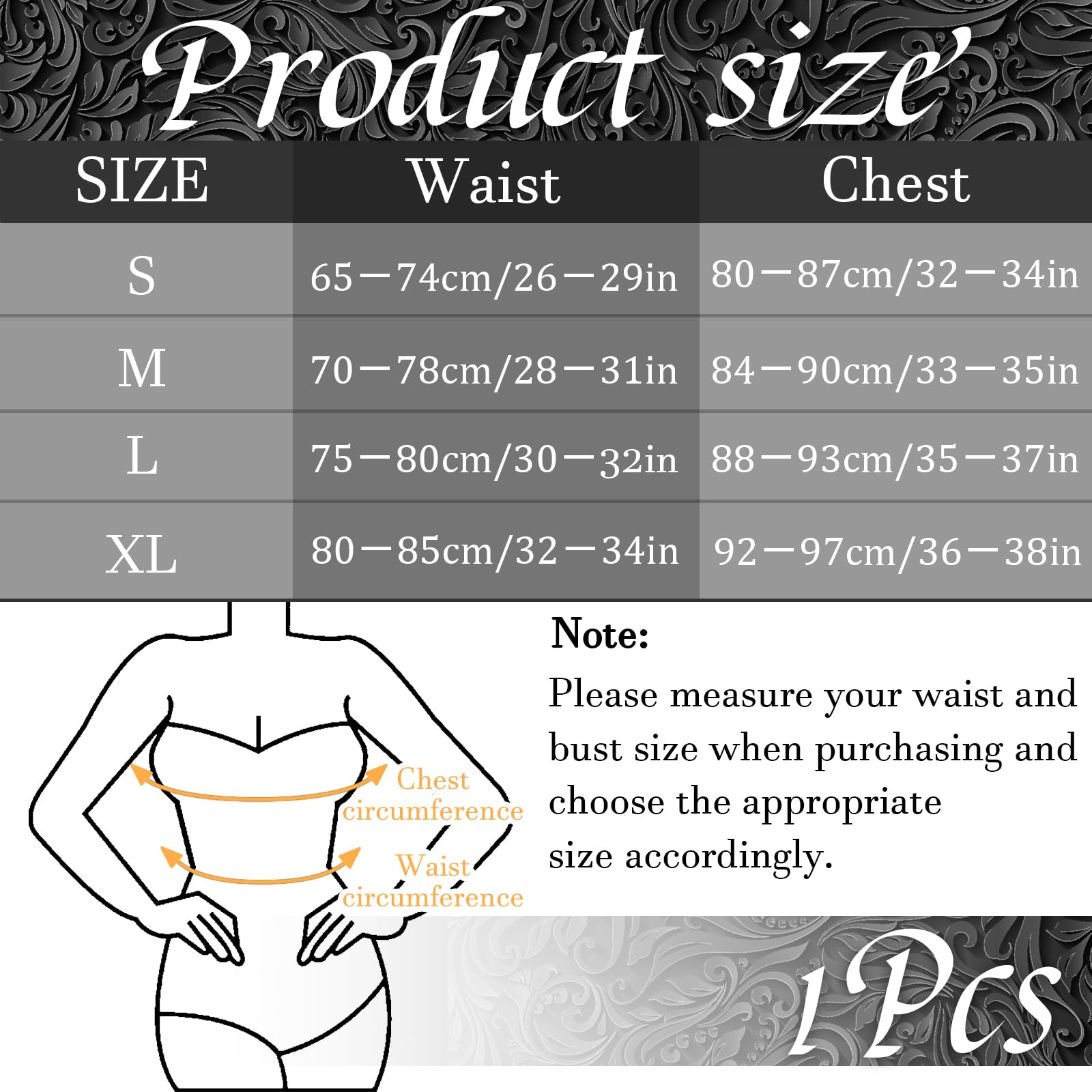 Corse Corset Mujer, Corset Top Mujeres Fajas Bustier Corsé Overbust Gótico