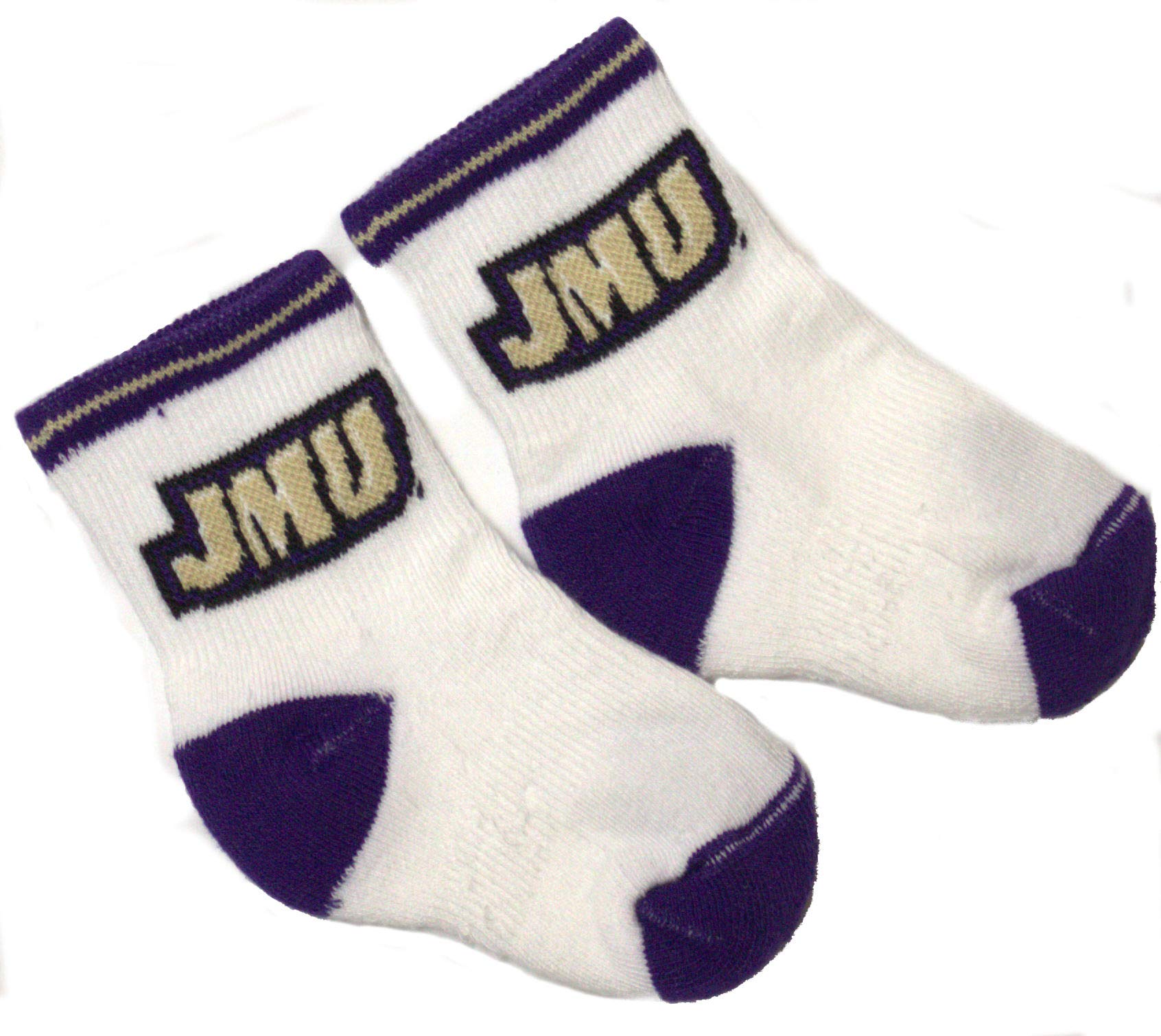 College Edition James Madison University Infant Socks 6-12 mos