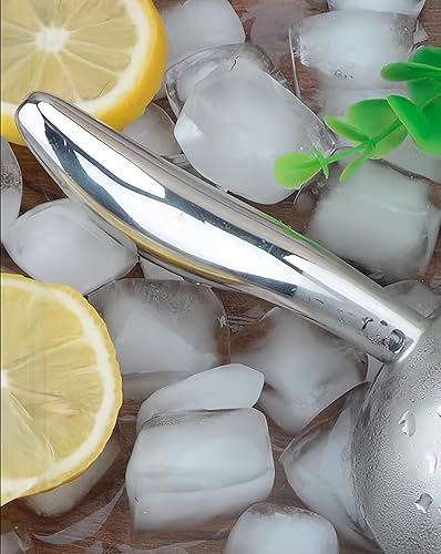 Miniatura 3 de Cuchara de hielo para congelador, cuchara de hielo de acero inoxidable, pala para máquina de hielo, café, granos, alimentos, dulces, harina,