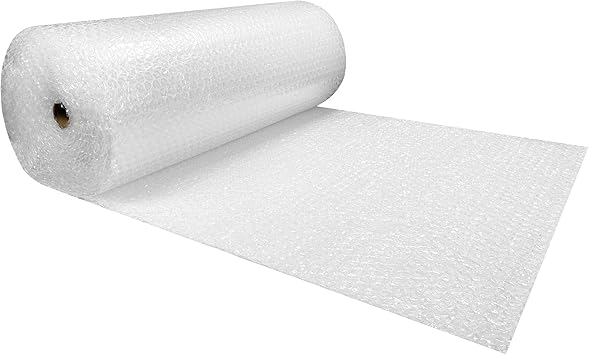 Bubble Cushioning Wrap Roll 48" Wide x 100 ft - Medium Bubbles 5/16", Clear | Medium Bubbles 5/16"