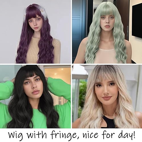 Miniatura 8 de Rose bud Peluca de anime de Halloween azul para fiesta de cosplay, pelucas de pelo corto sintético en capas con flequillo, pelucas pastel para