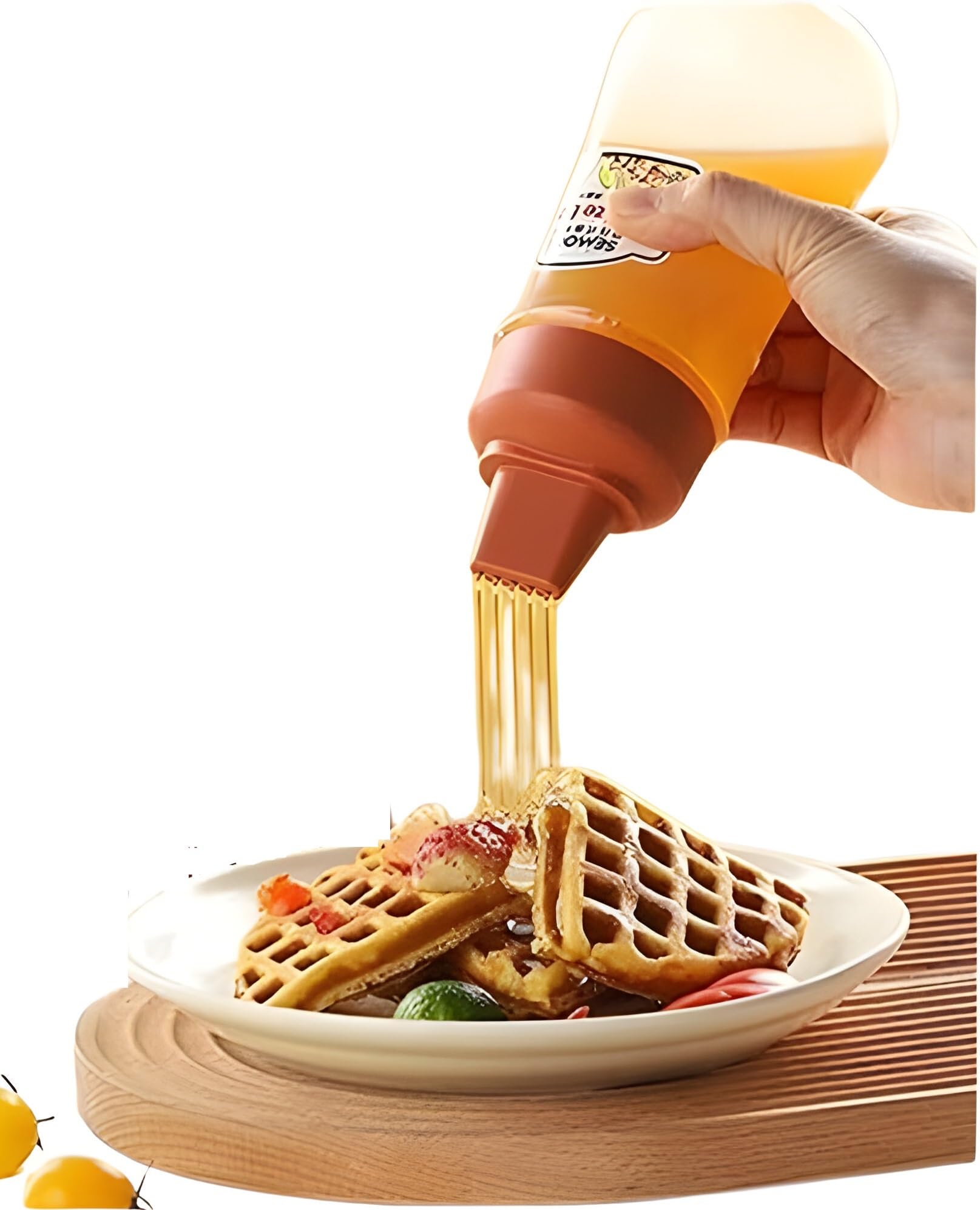 Bottle Condiment 3 Hole Lid Dispenser Plastic Squeeze For