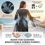 Ladiery Shawl et enveloppes pour robes de soirée, Mousseline douce Mousseuse Sparkly Strass Echarpe formelle de mariage Châle en cuir pour femmes