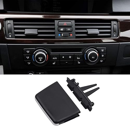 Jaronx 1 pestaña de clip de ventilación compatible con BMW Serie 3 E90 E91 E92 E93, pestaña de rejilla de aire mejorada, clip de ventilación de
