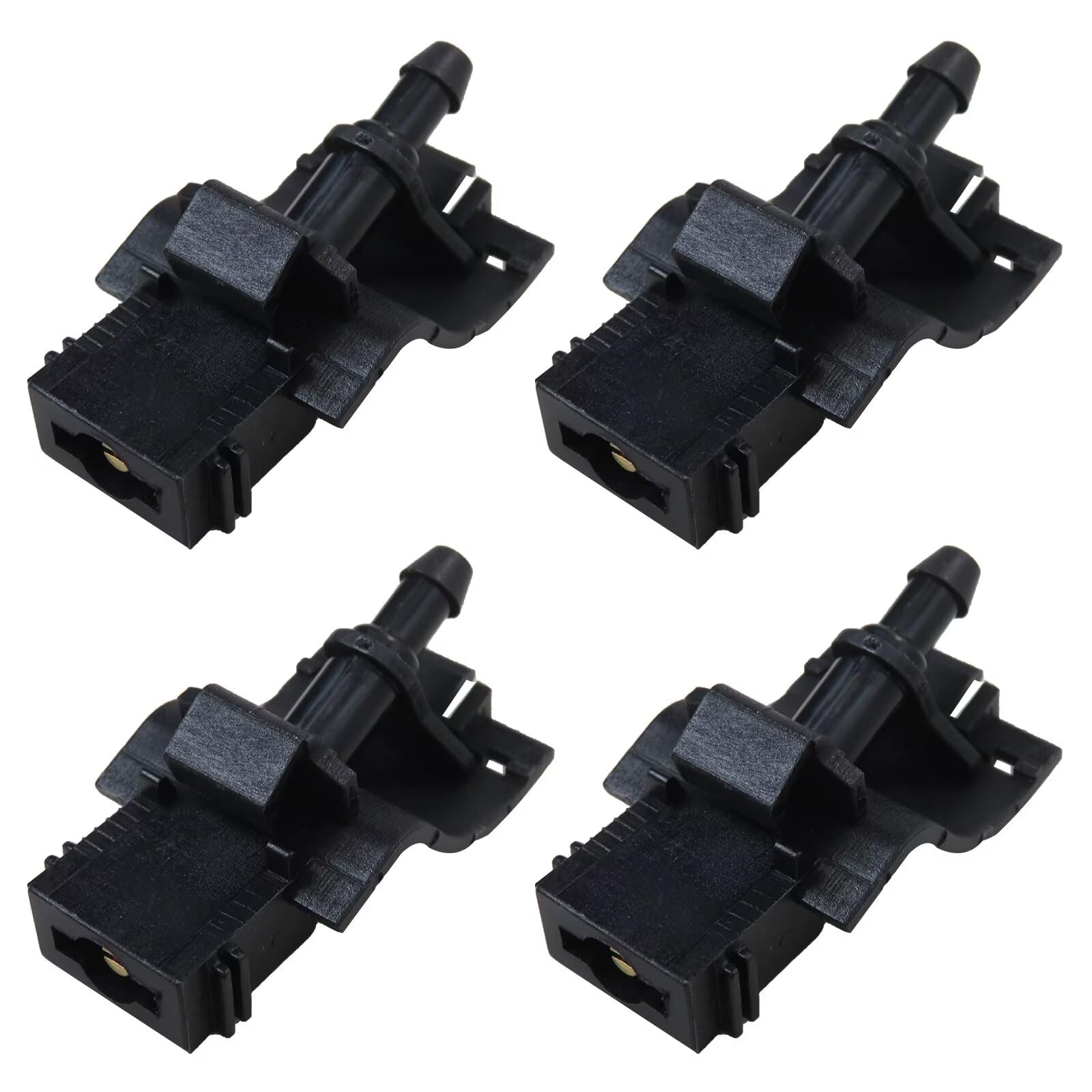 Upgraded Icelily 4PCS Windshield Washer Nozzle Spray Jet Replace Part Number: for 85381-0T030/85381-0T010/85381-0T020