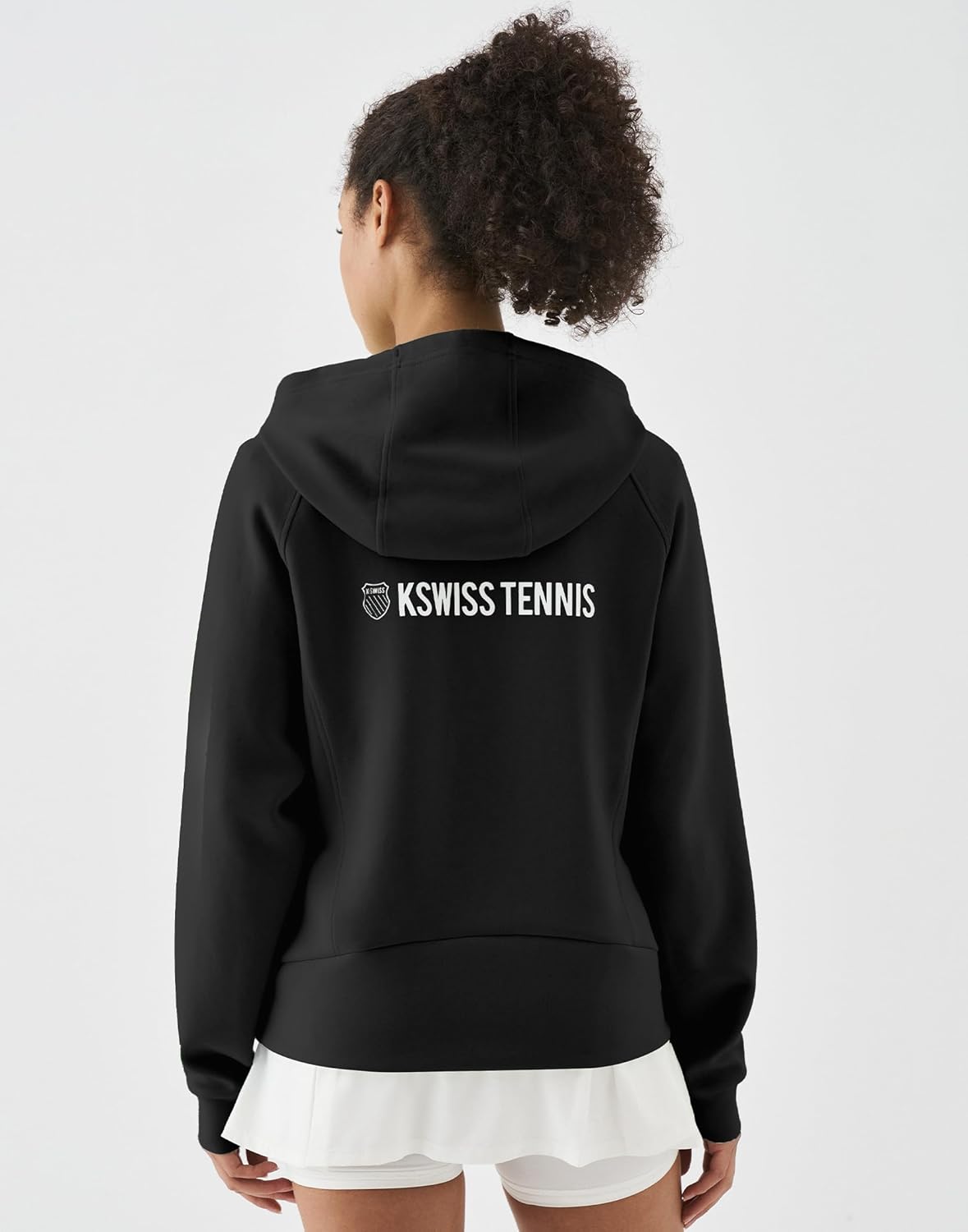 K-Swiss Hoodies for Women - Long Sleeve Pullover Hooded Sweatshirt with Pocket Casual Athletic Workout Top - Image 4