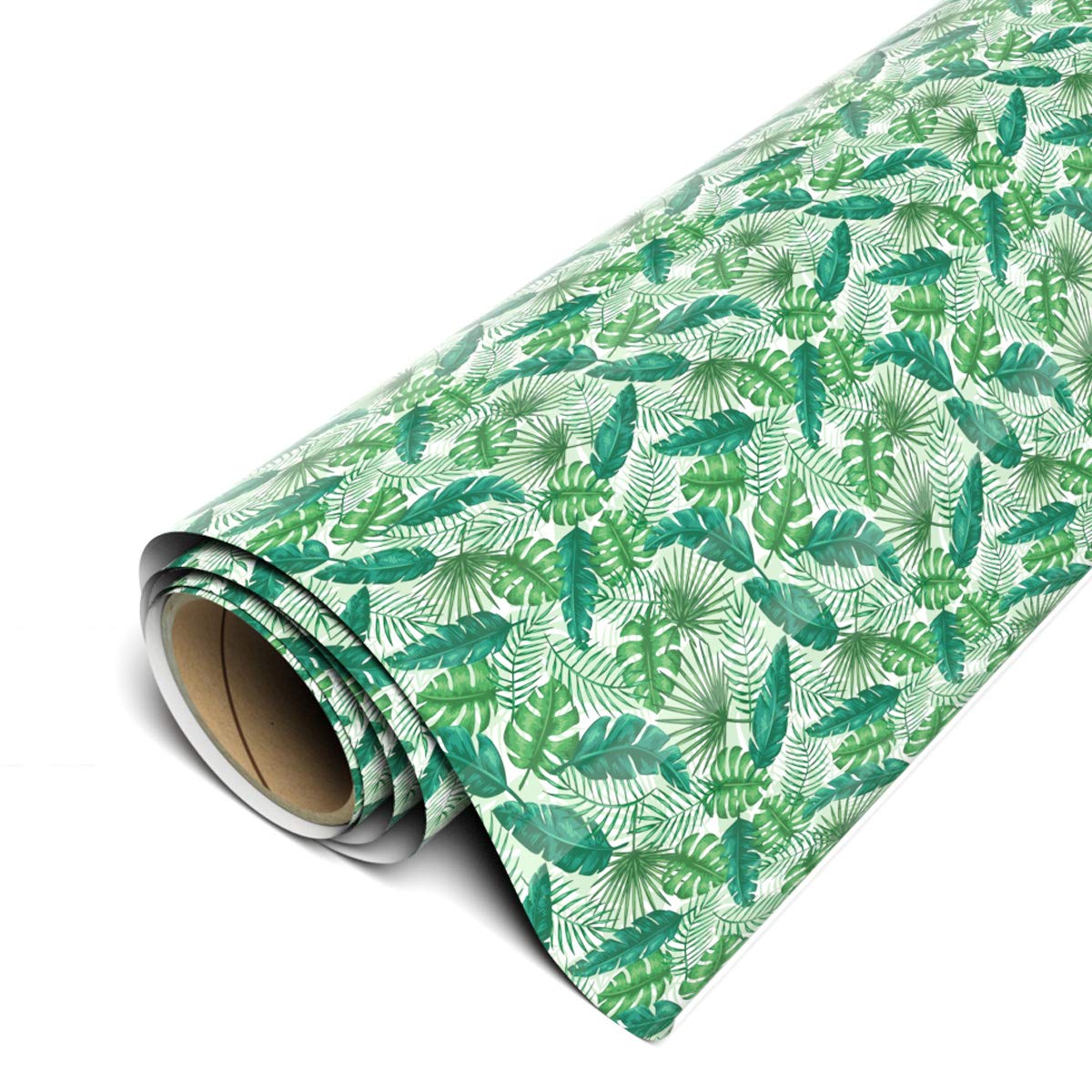 Siser EasyPSV Patterns 11.8" x 3ft Roll - Self Adhesive Permanent Craft Vinyl (Tropical Leaves)