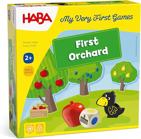 HABA My Very First Games - First Orchard Cooperative Toddler Game Ages 2 Years +
