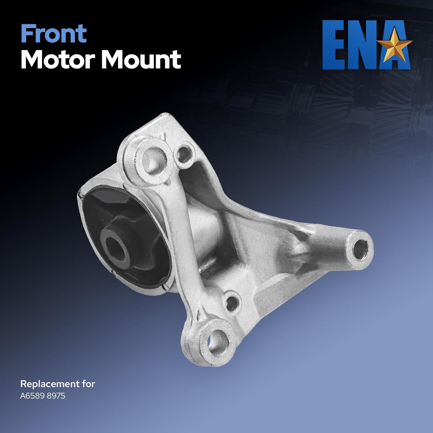 ENA Front Left Rear Engine Motor and Trans Mount Set of 4 Compatible with Honda 2001 2002 2003 2004 2005 Civic Coupe 2-Door 1.7L with Manual Transmission Replacement for A4511 A4539 A6588 A6589