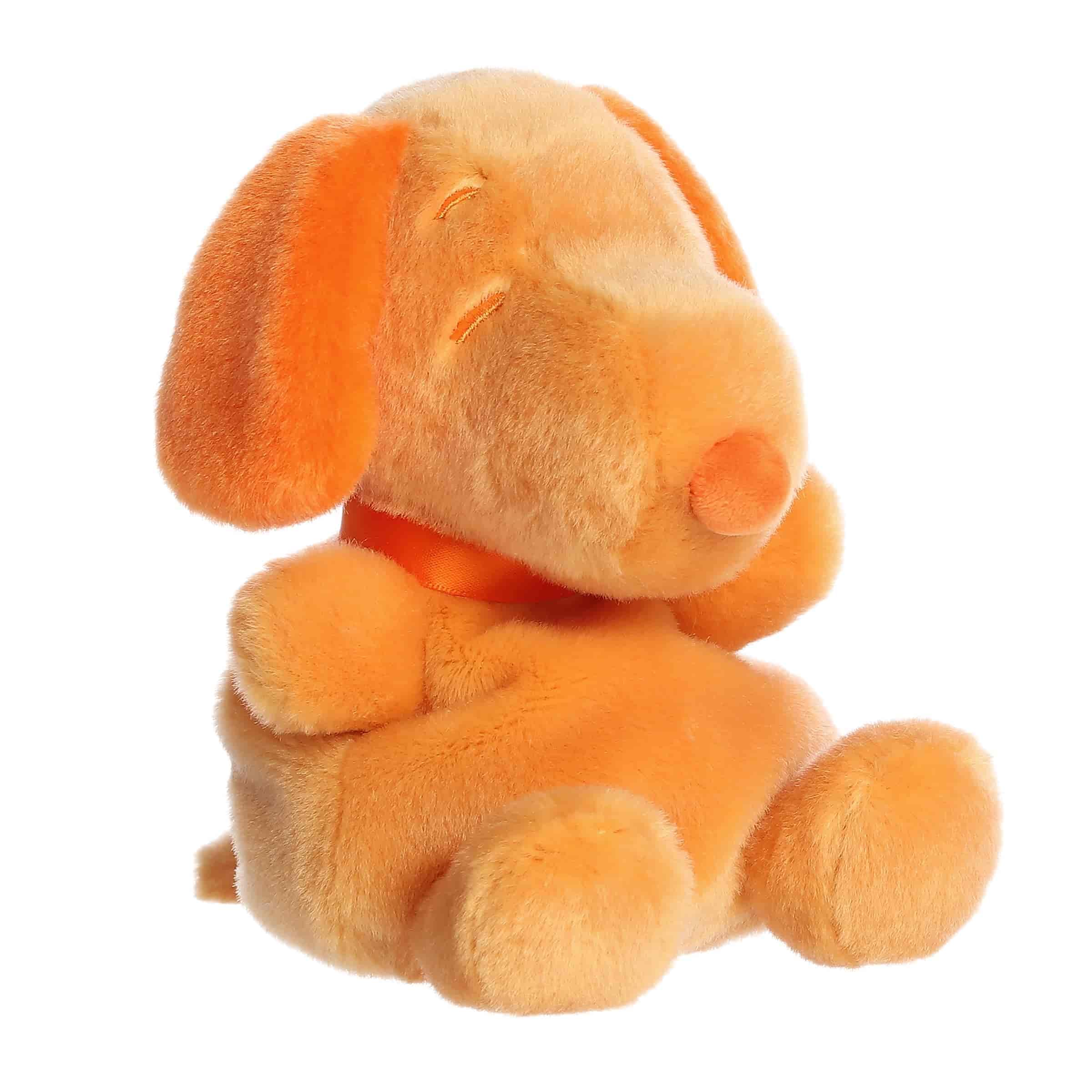 Peanuts 5" Orange Snoopy Color Collection Palm Pals Plush