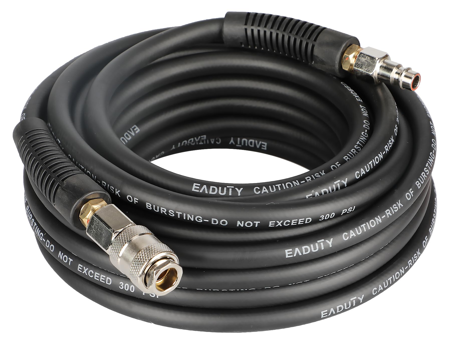 EADUTY Air Compressor Hose, Heavy Duty Hybrid Air Hose 1/4" I.D by 10 M Length