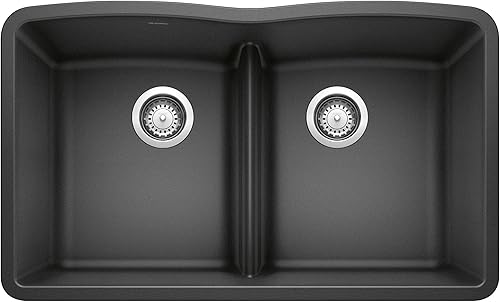 Blanco Diamond bajo cubierta con división doble de baja altura, 442075