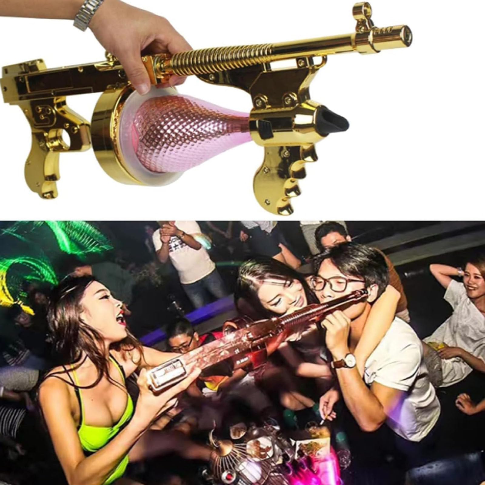 Amazon.com: Champagne Gun, Multi-Function Champagne Bottle Ejector